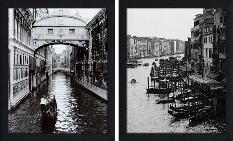Venice Canal & Array of Boats